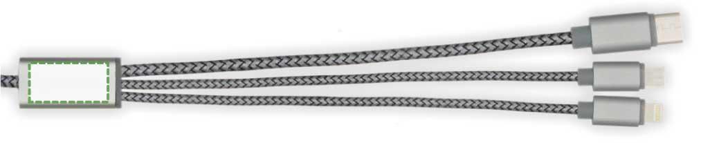 Parte frontale: 20mm x 10mm