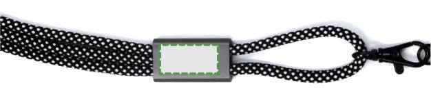Parte frontale: 30mm x 15mm