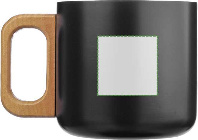 Parte frontale: 35mm x 35mm