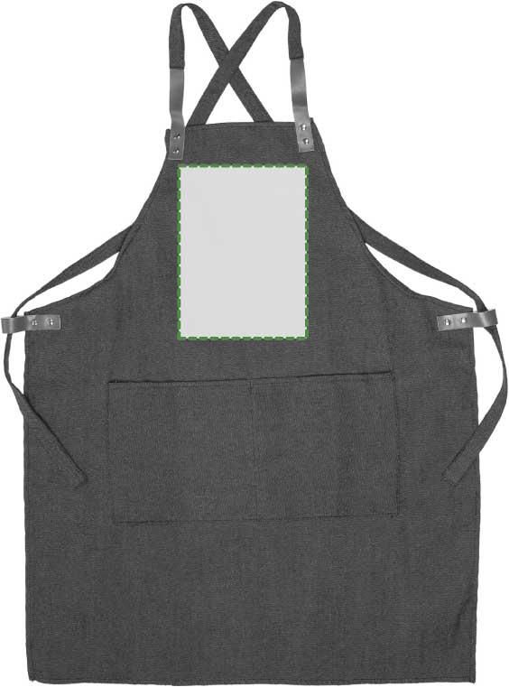 Parte frontale: 200mm x 270mm