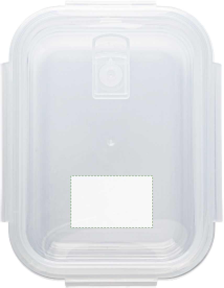 Sul coperchio: 55mm x 35mm