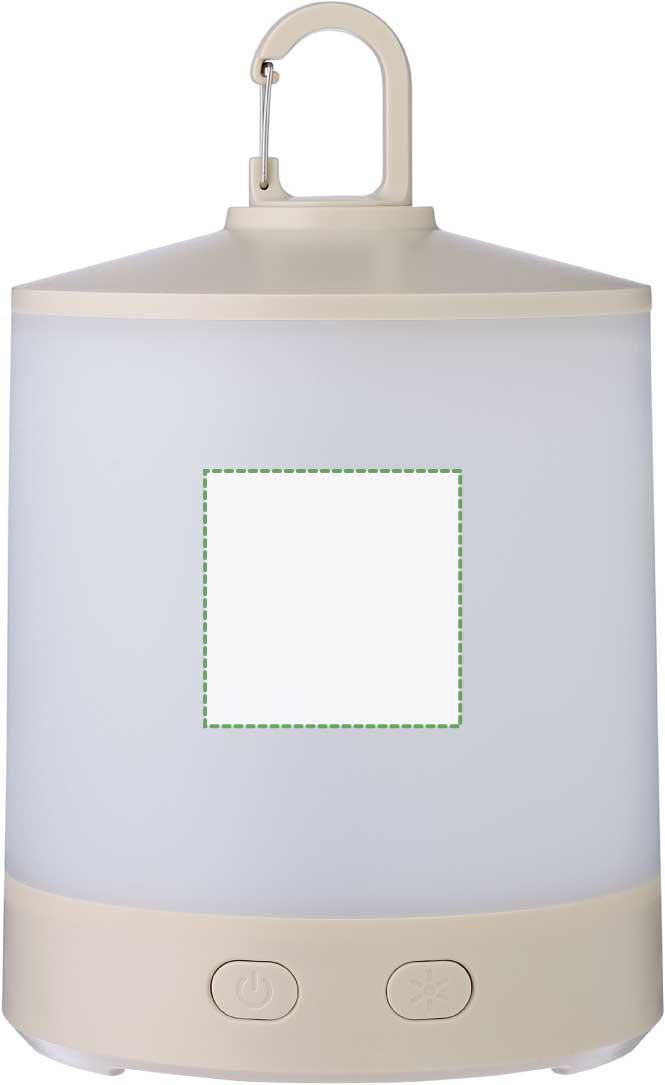 Parte frontale: 45mm x 45mm