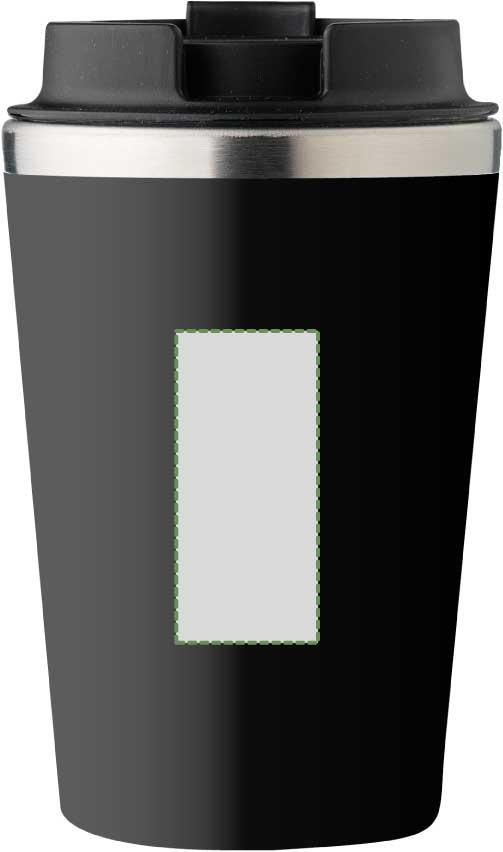 Parte frontale: 25mm x 55mm