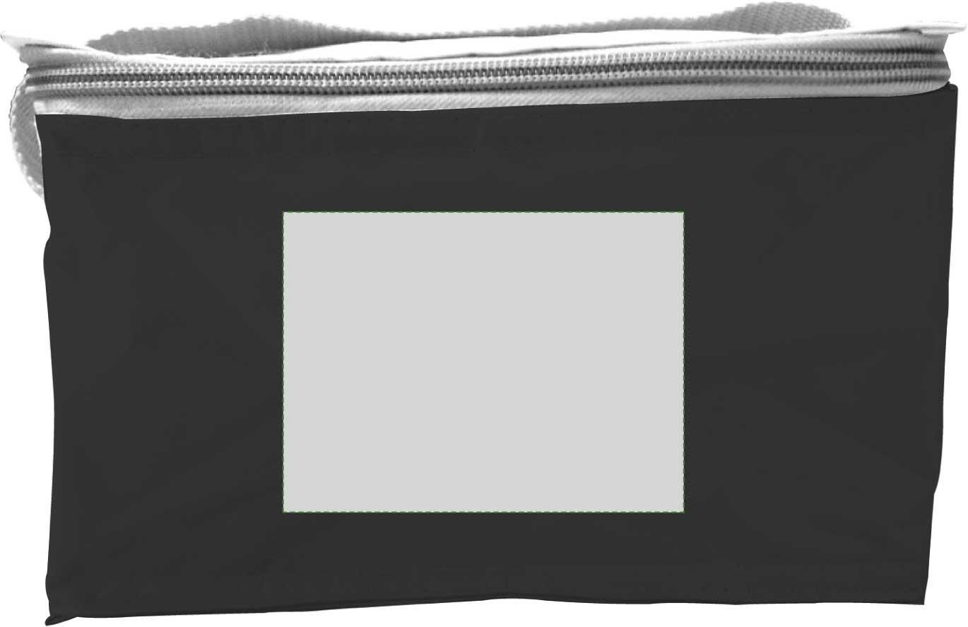 Parte frontale: 100mm x 75mm