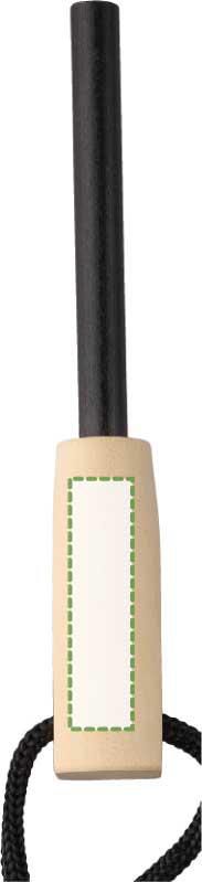Parte frontale: 40mm x 10mm
