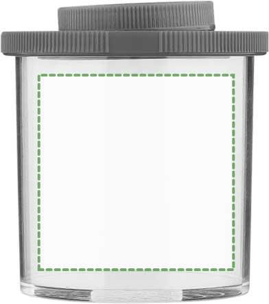Fronte: 50mm x 50mm