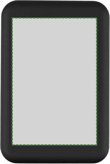 Parte frontale: 75mm x 50mm