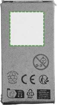 Fronte: 20 x 20mm