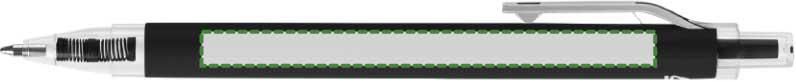 Vicino al clip, scrittura mancina: 80mm x 6mm