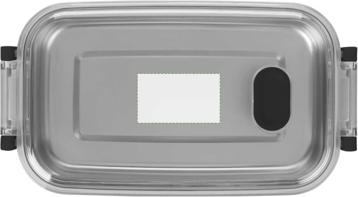 Sul coperchio: 50mm x 30mm
