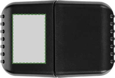 Sul lato sinistro: 30mm x 20mm