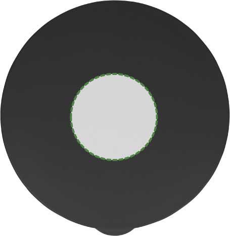 Parte superiore: ⌀40 mm