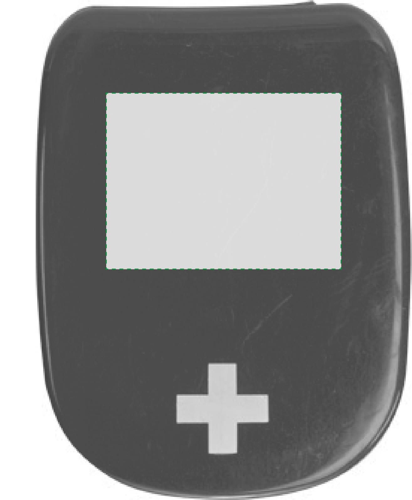 Parte frontale: 40mm x 30mm
