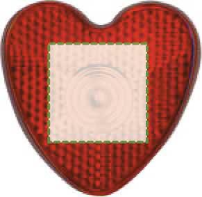 Fronte: 25mm x 25mm