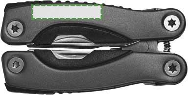 Parte frontale: 25mm x 5mm