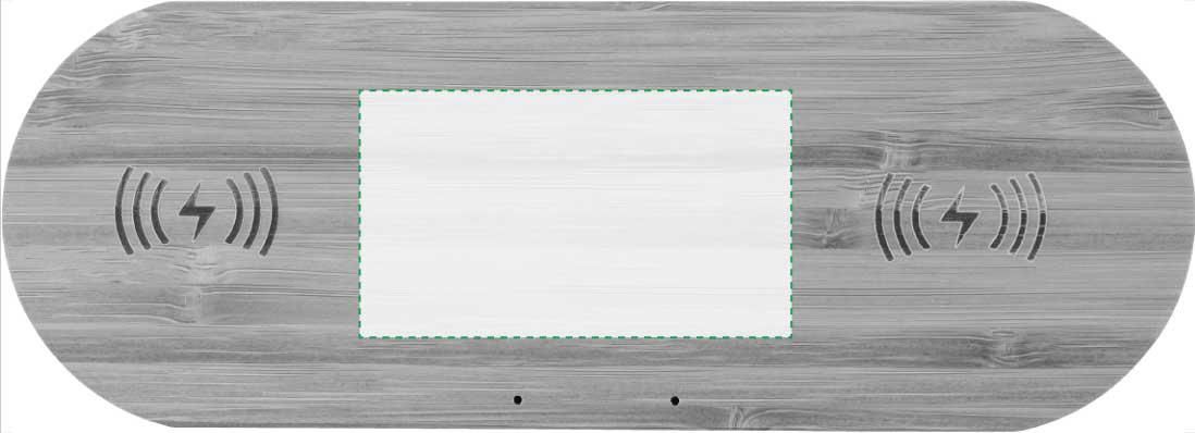 Parte superiore: 70mm x 40mm