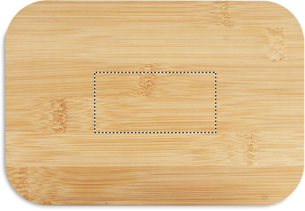 Porta pranzo parte superiore: 80x40 mm
