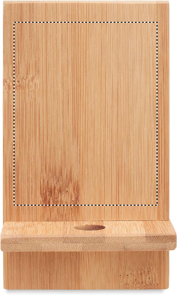 zona superiore fronte: 70x90 mm