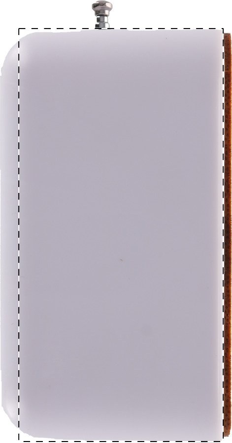 Lato sinistro: 40 x 20 mm