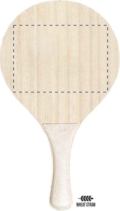 Racchettone fronte: W:100 mm x H:100 mm x D:0 mm