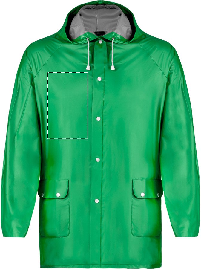 Fronte lato destro: 80 x  60 mm