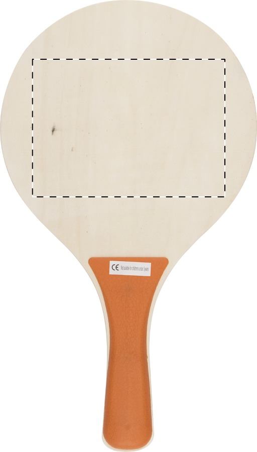 Racchettone fronte: W:140 mm x H:100 mm x D:0 mm