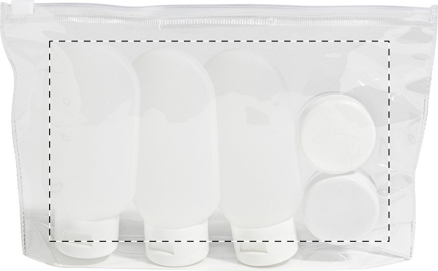 Sulla borsa cosmetica - Retro: 80 x 50mm