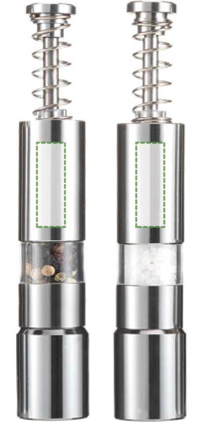 Sul supporto - Sul corpo  retro: 10mm x 30mm