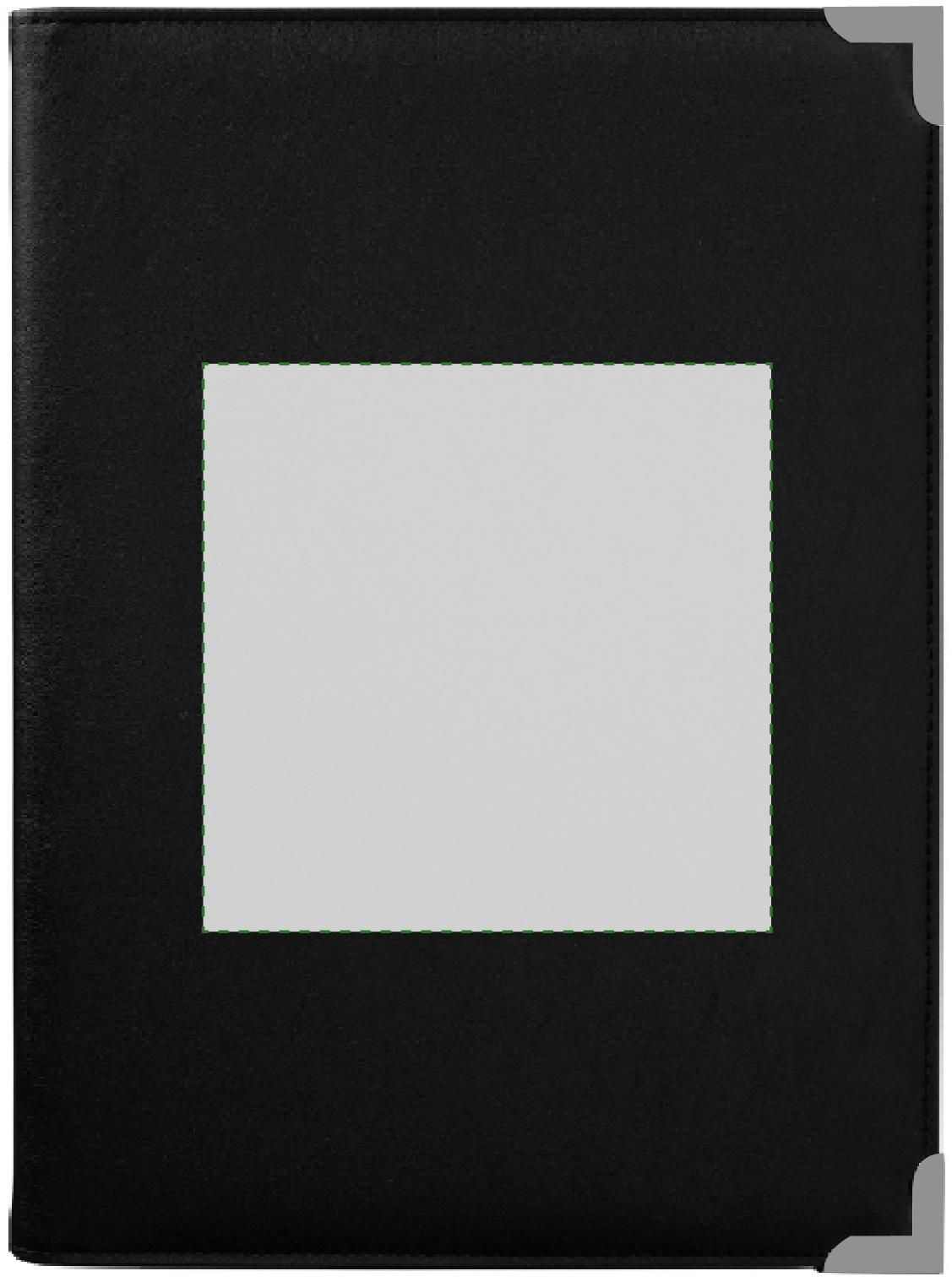Parte frontale: 100mm x 100mm