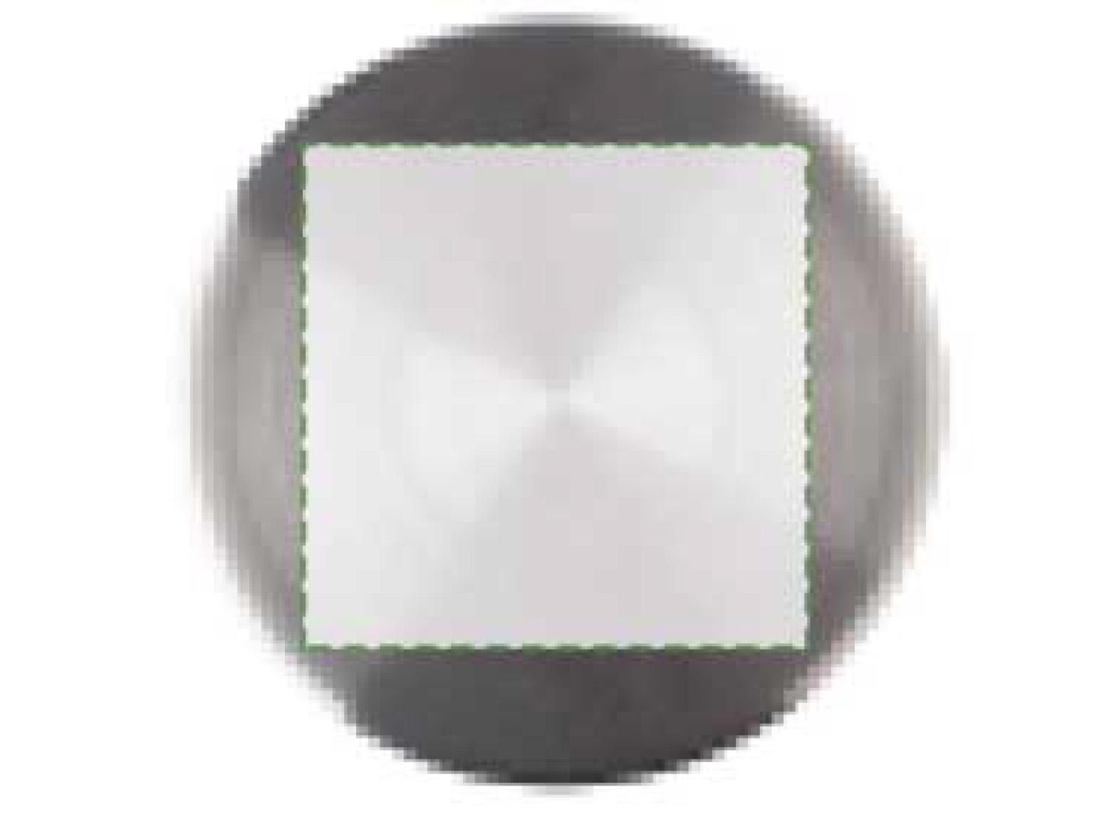 Sul coperchio: 30mm x 30mm