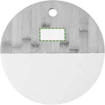 Parte posteriore: 60mm x 30mm