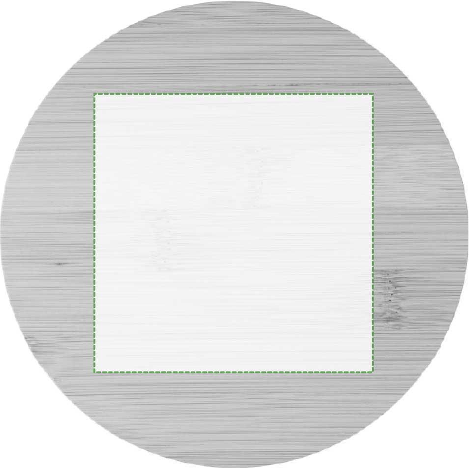 Sul coperchio: 100mm x 100mm