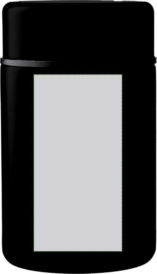 Sul lato: 50mm x 100mm