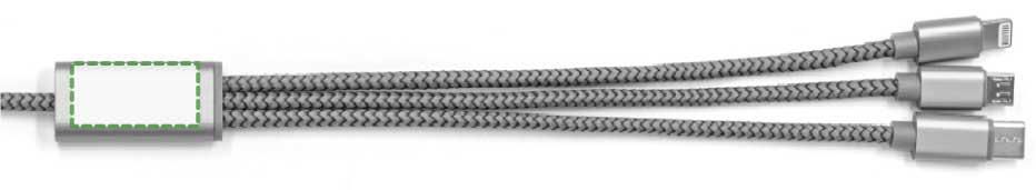 Parte posteriore: 20mm x 10mm