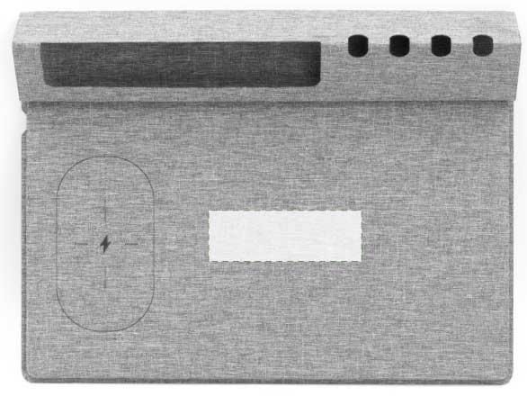 Parte frontale: 120mm x 40mm