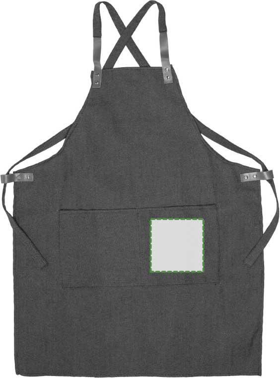 Tasca frontale: 150mm x 150mm