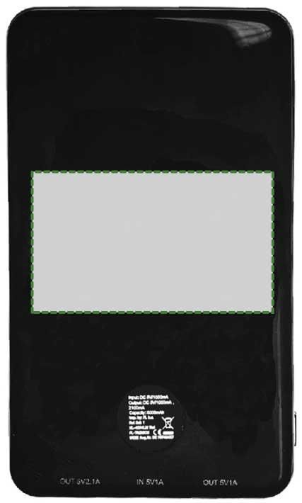 Parte posteriore: 55mm x 35mm