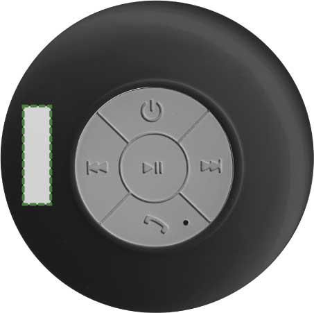 Sul lato sinistro: 25mm x 7mm