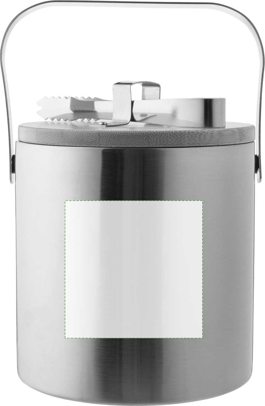 Parte frontale: 80mm x 80mm