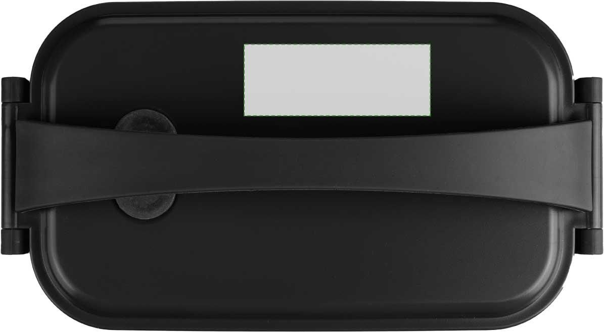 Sul coperchio: 65mm x 25mm