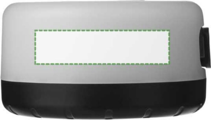 Sul lato: 60 x 15 mm