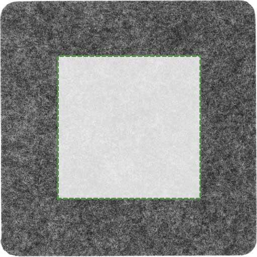 Parte inferiore: 50mm x 50mm