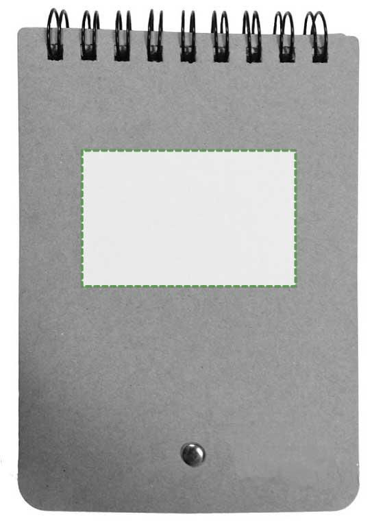 Block notes fronte: 55mm x 35mm