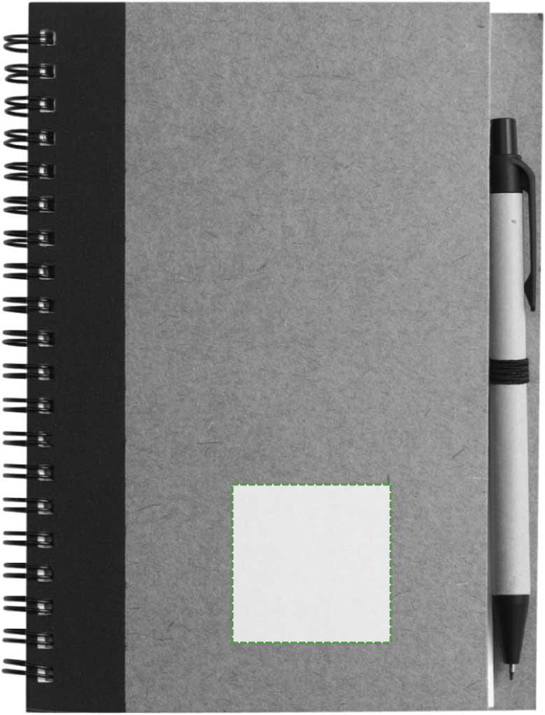 Bloc Notes fronte sopra: 40mm x 40mm
