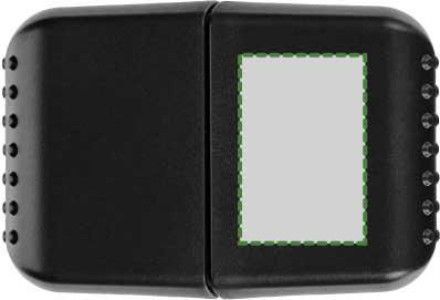 Sul lato destro: 30mm x 20mm