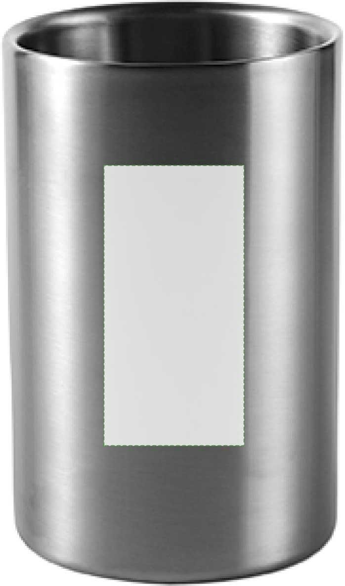 Parte frontale: 50mm x 100mm