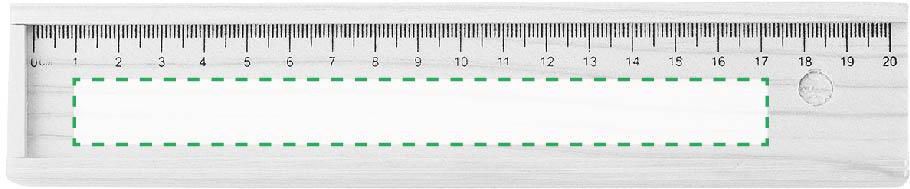 Parte superiore: 160mm x 15mm
