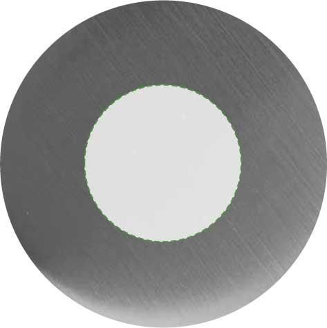Parte superiore: Ø 40 mm