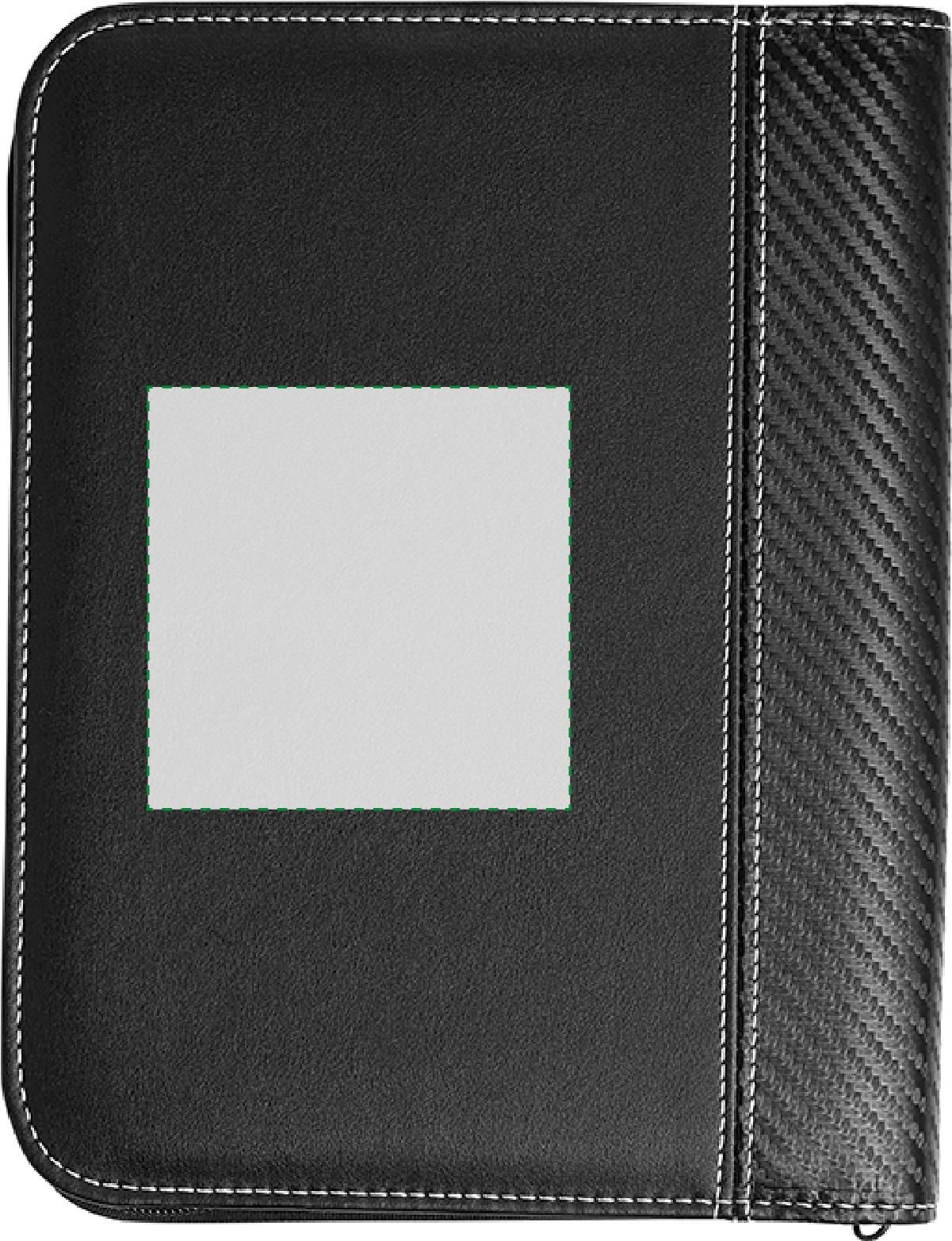 Parte centrale retro: 80mm x 80mm