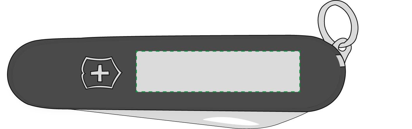 Parte posteriore: 40mm x 10mm